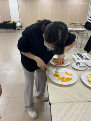 水果切割實作